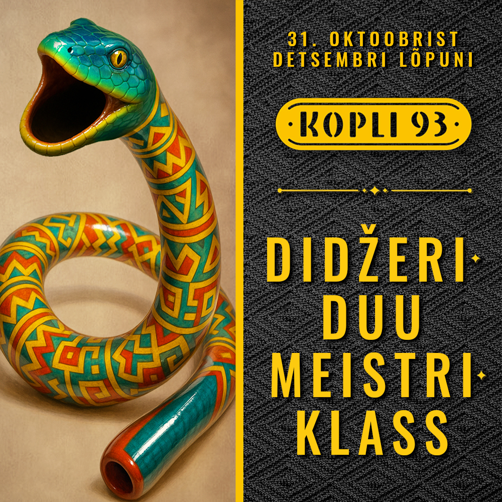 🦘 Didžeriduu meistriklass