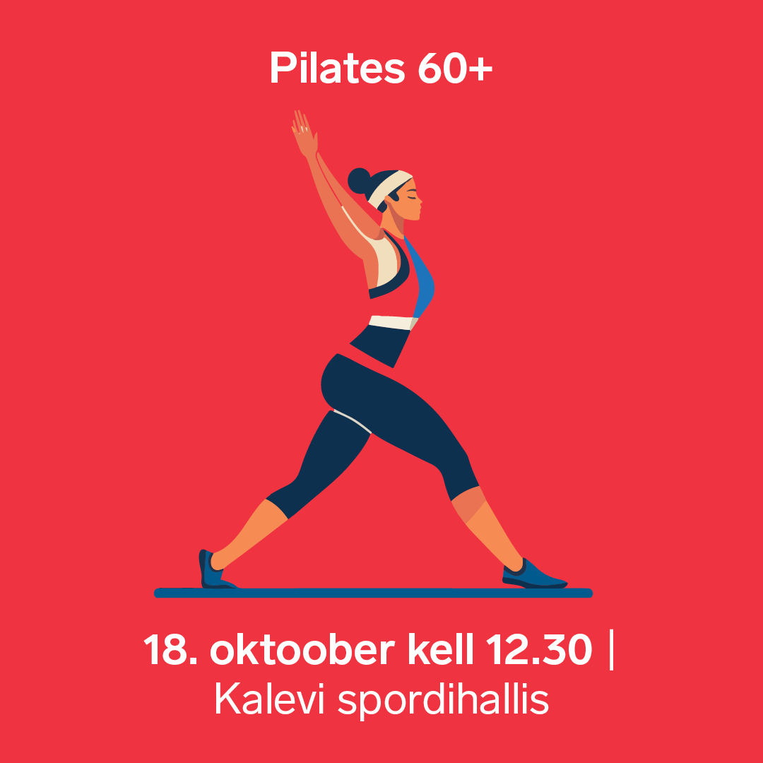 Pilates 60+ rühmatreening | 18.10 | kell 12.30