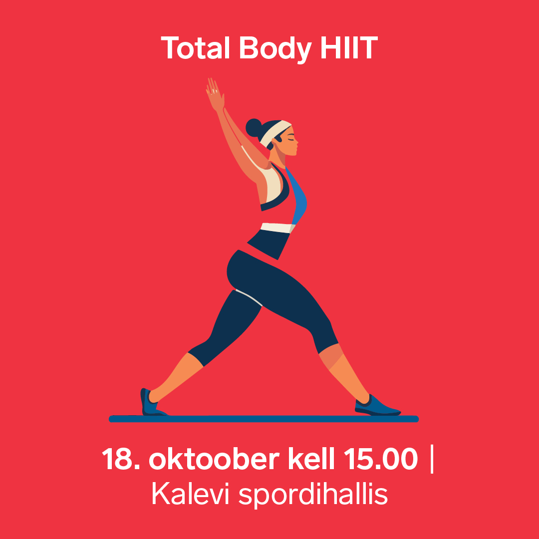 Total Body HIIT rühmatreening | 18.10 | kell 15.00