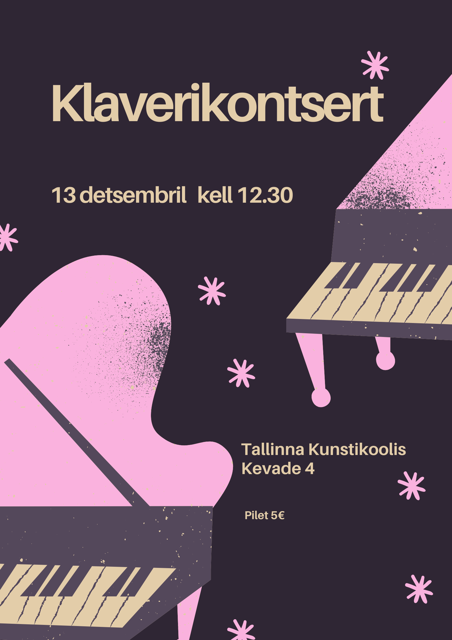 Klaveriõpilaste jõulukontsert