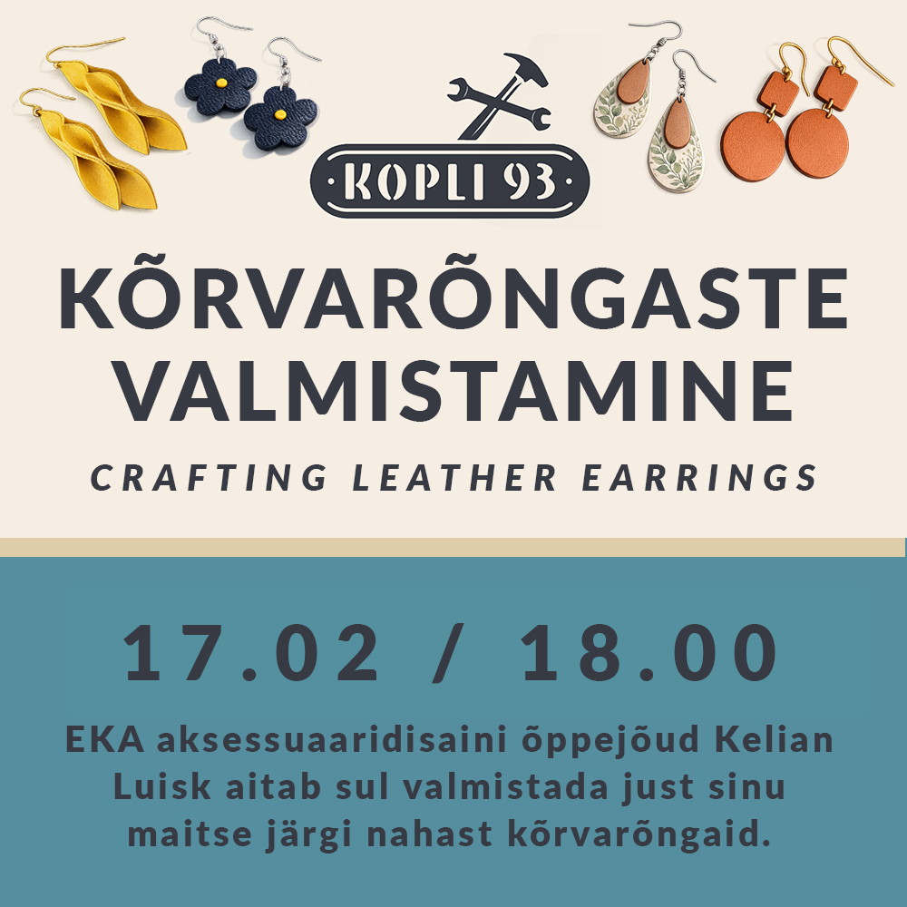 Kõrvarõngaste valmistamine