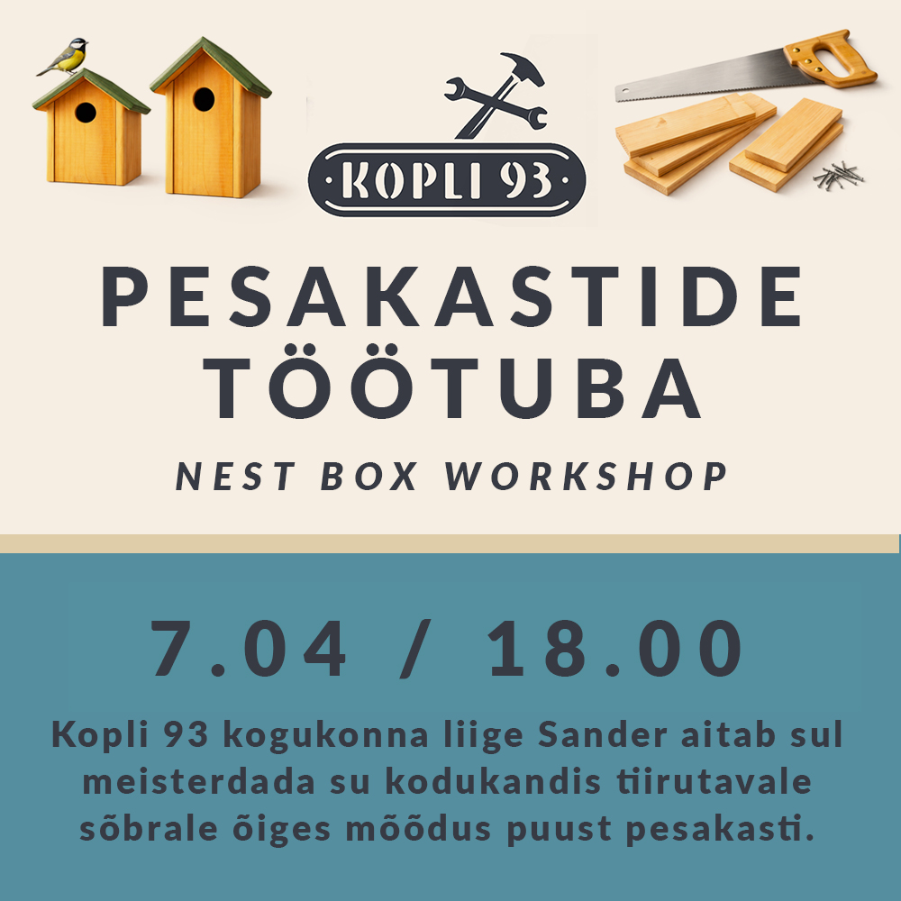 Pesakastide töötuba