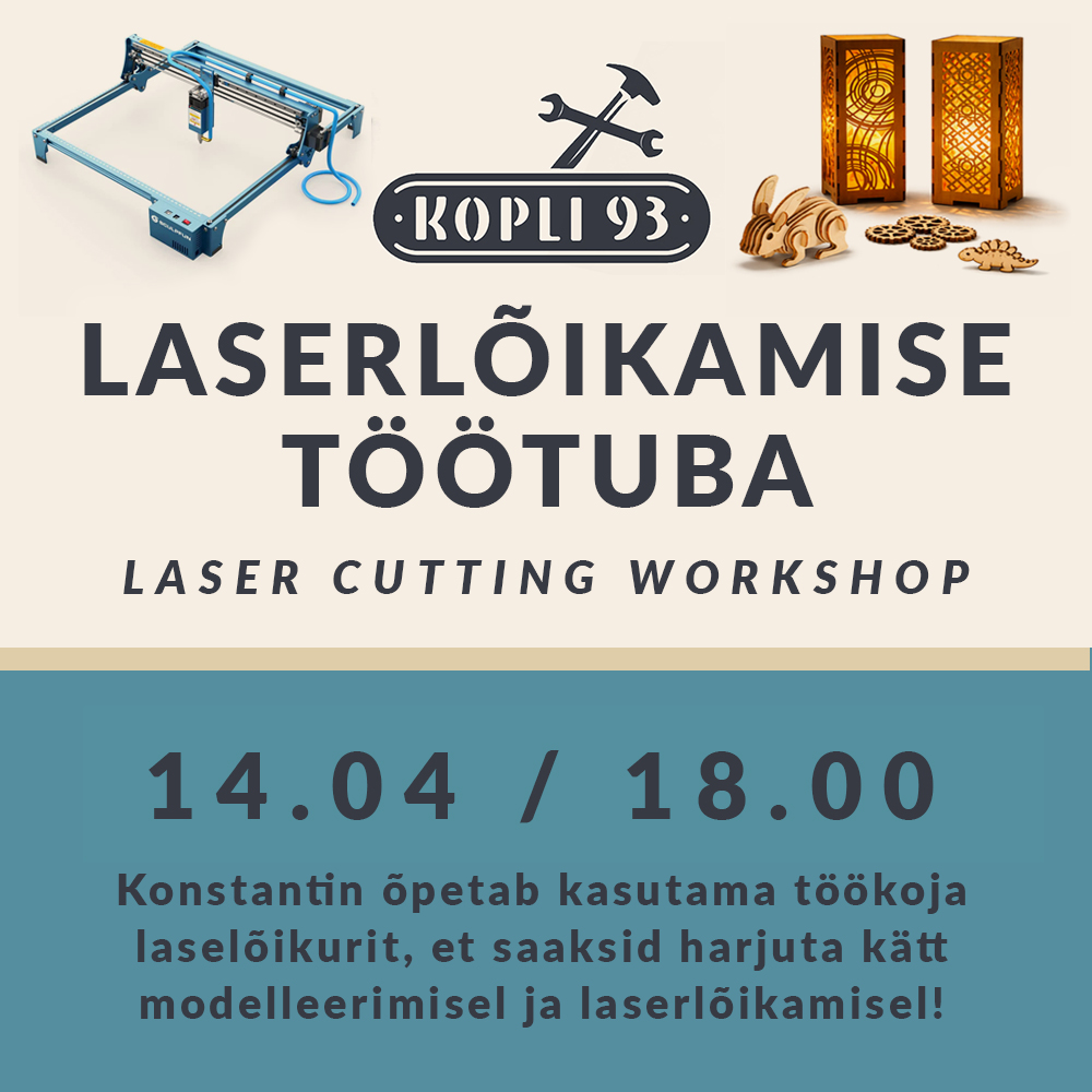 Laserlõikamise töötuba