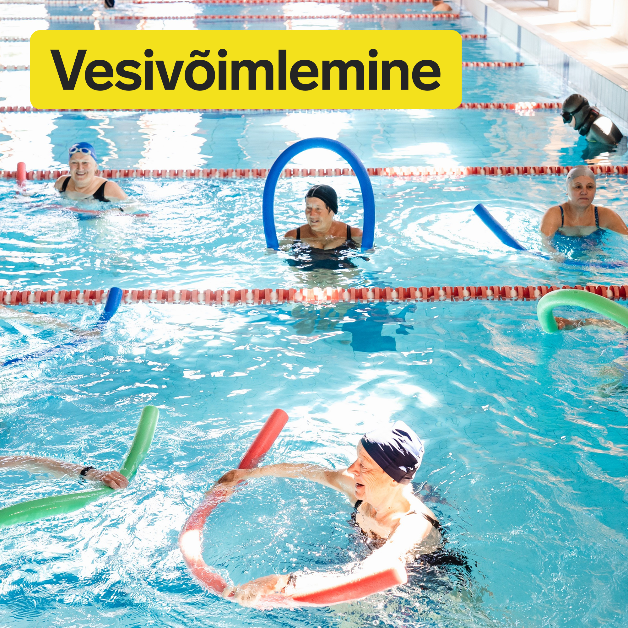 Vesivõimlemine Sõle ujulas