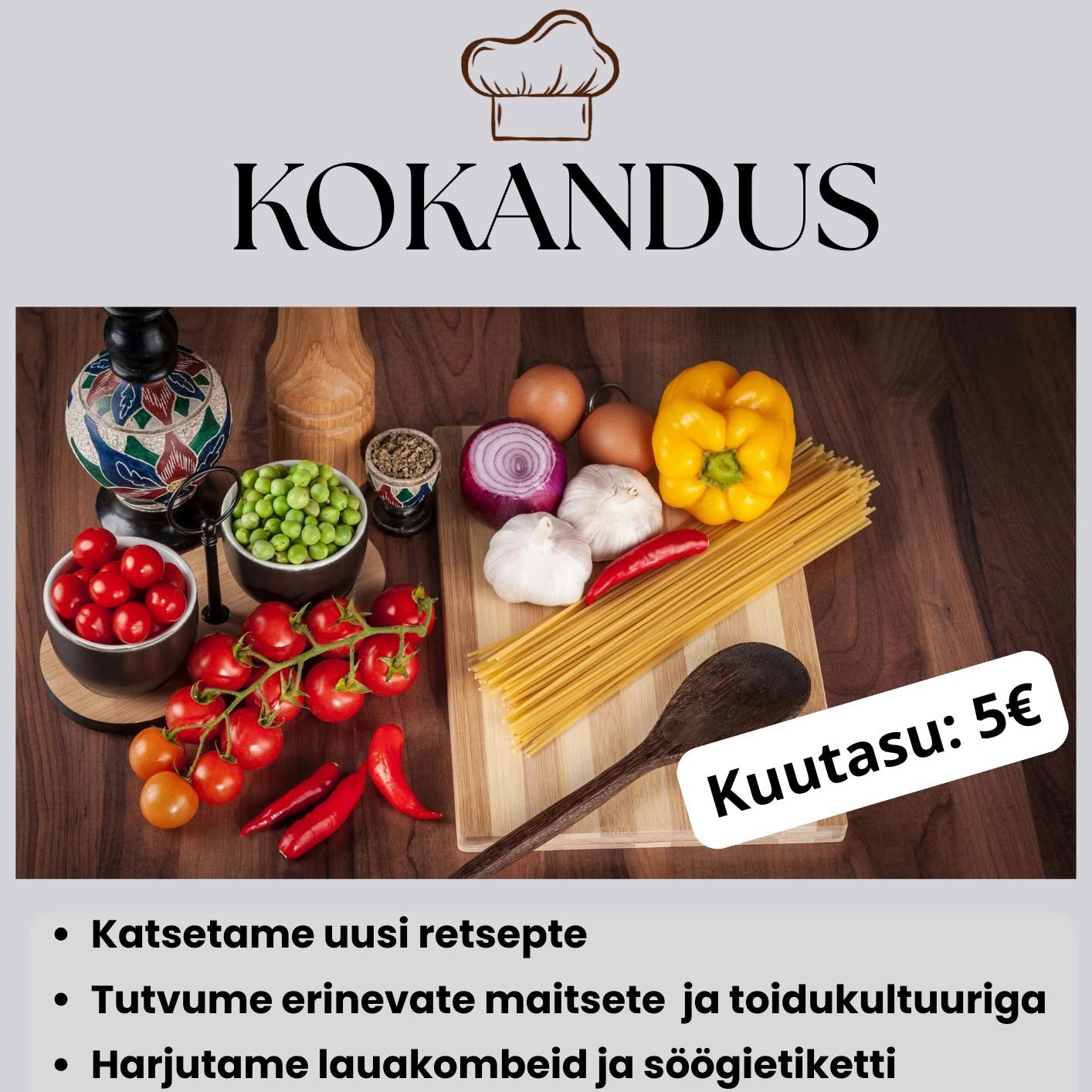 Neljapäeviti kell 16:00 Kokandus